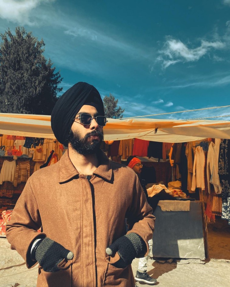 Harvinder at work